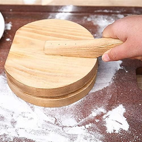 Wooden Dumpling Presser