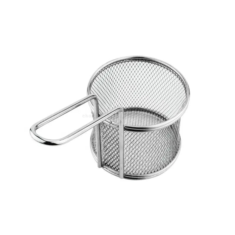 Round Steel Deep Fryer Basket (13cm)