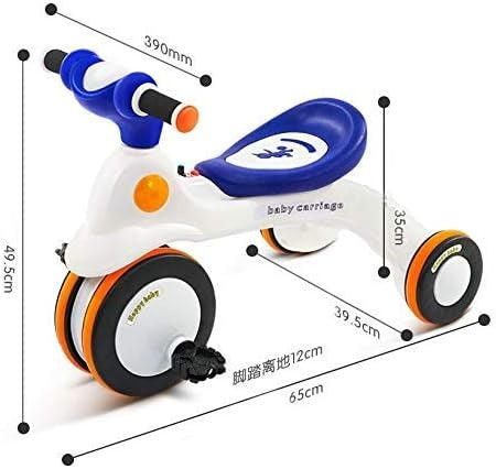 2in1 Convertable Toddler Tricycle - Alt View