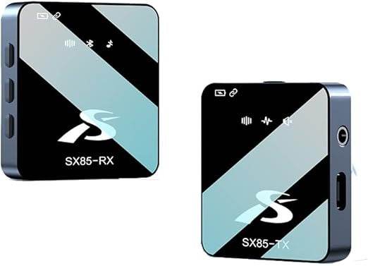 SX85 Wireless Microphone for iPhone & Type C/Camera/PC