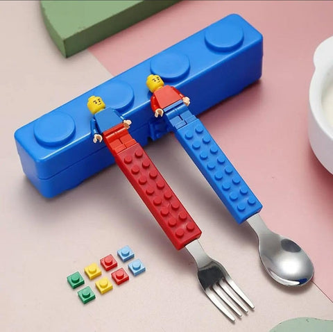 Build & Bite Utensil Set - Alt View