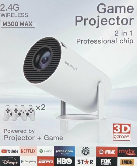 2.4G Wireless Game Projector