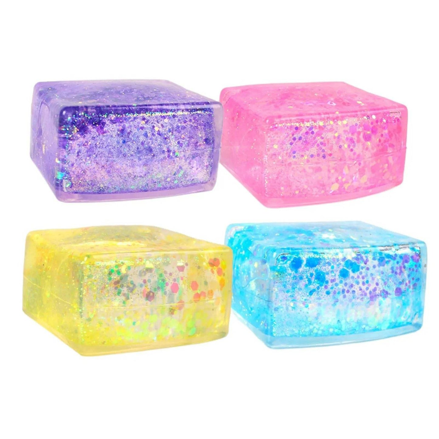 Silky Soft Sensory Ice Cube Squeeze Toy (Each) - DMC Wholesale