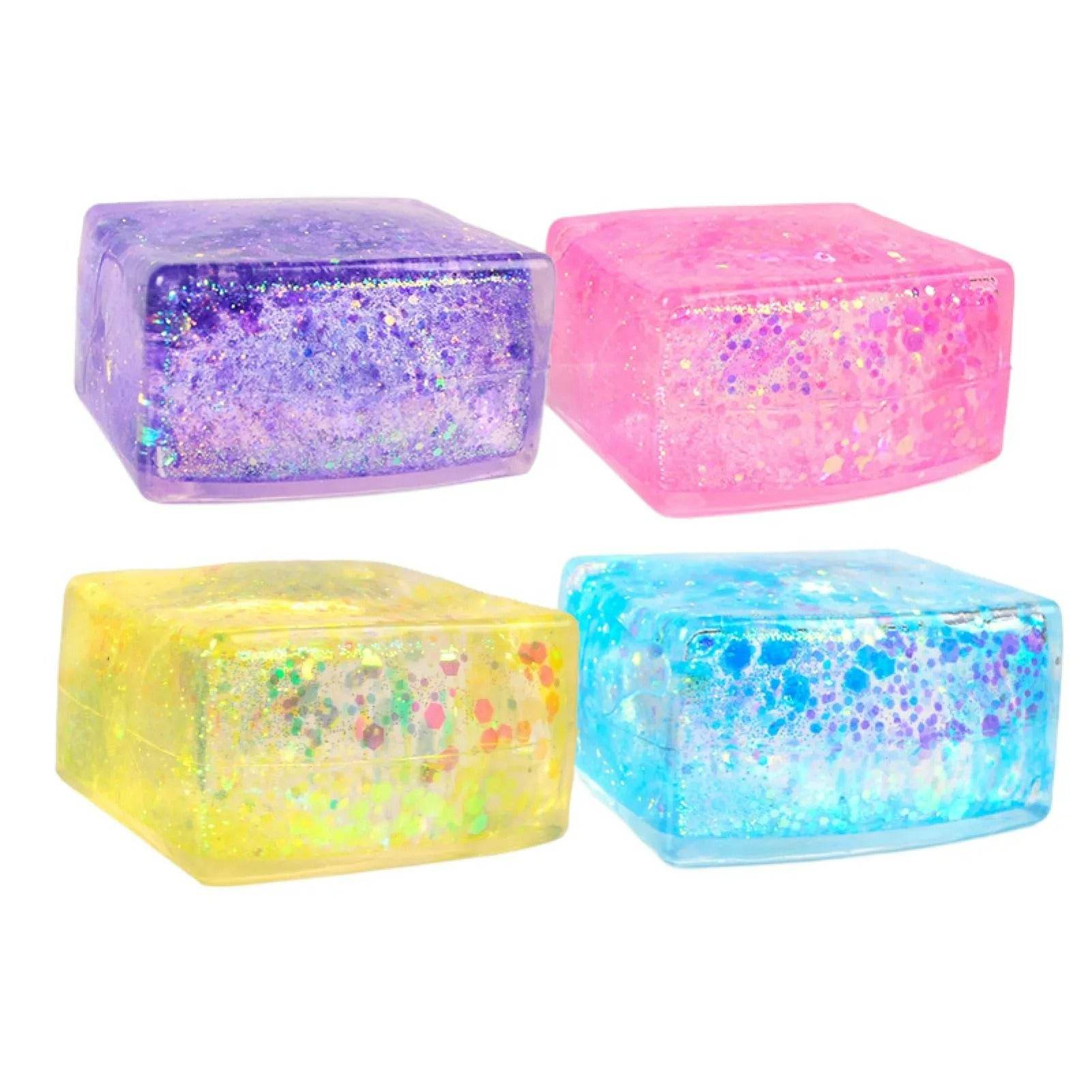Silky Soft Sensory Ice Cube Squeeze Toy (Each) - DMC Wholesale