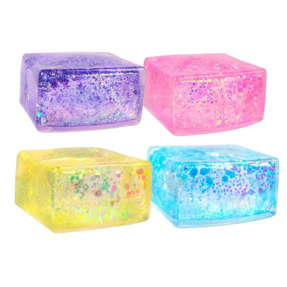 Silky Soft Sensory Ice Cube Squeeze Toy (Each) - DMC Wholesale