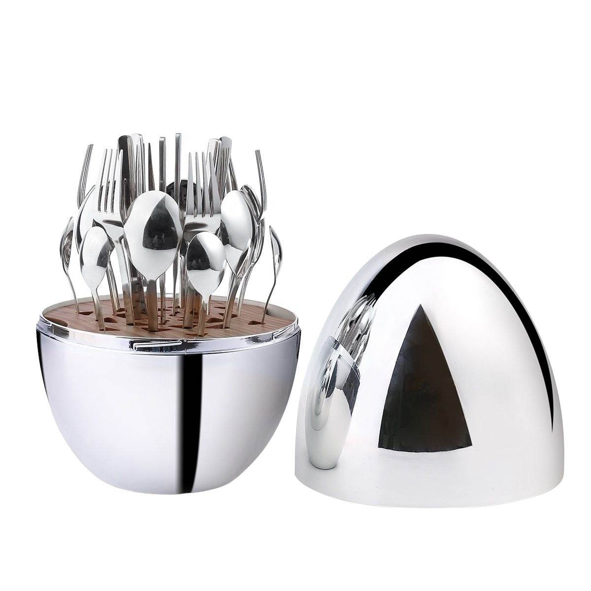 Luxury Cutlery Egg Set (24 pcs) - DMC Wholesale