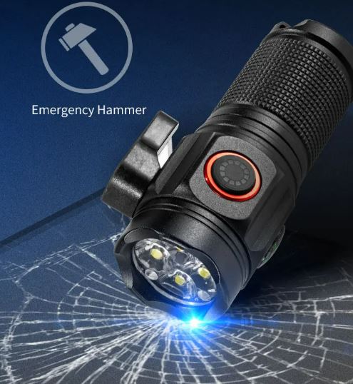 Rechargeable Tactical Beam Torch