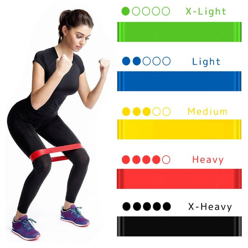 Resistance Exercise Belts (5 pcs)