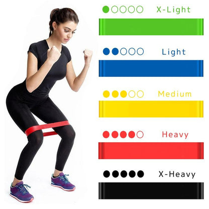 Resistance Exercise Belts (5 pcs)