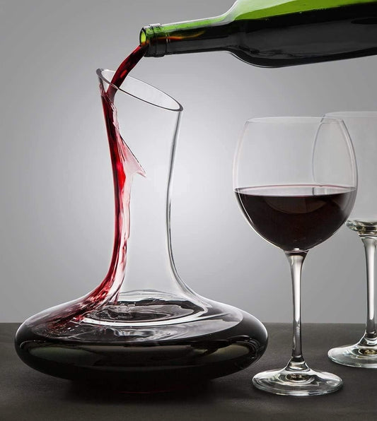 Wide Base Wine Decanter