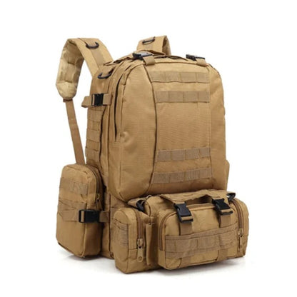 Tactical Multi-Day Backpack 4-in-1