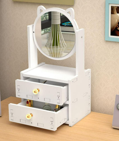 Mini Dressing Table Make-Up Cosmetic Organizer