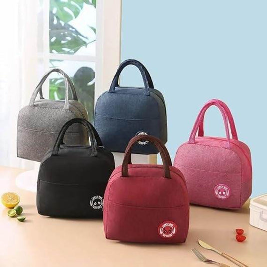 Thermal Insulated Lunch Bag with Front Pocket - DMC Wholesale