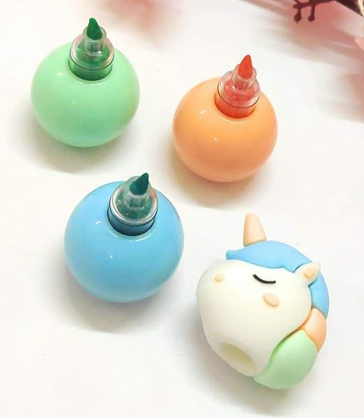 Bubble Head Unicorn Highlighters