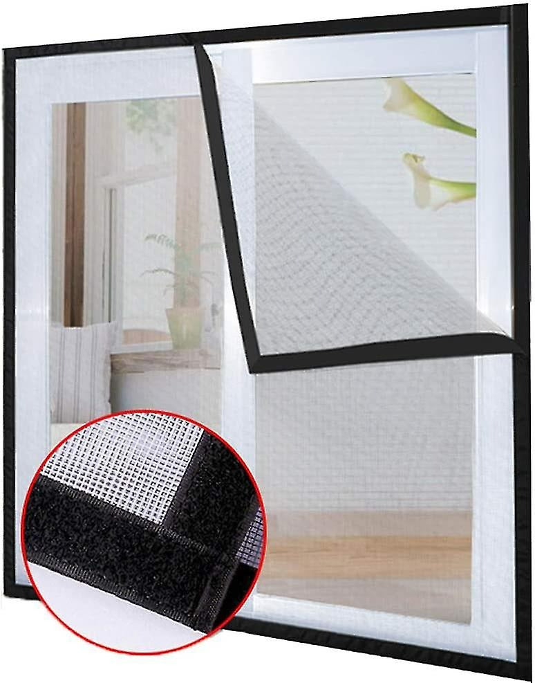 Velcro Window Screen Curtain (1.5x1.5m)