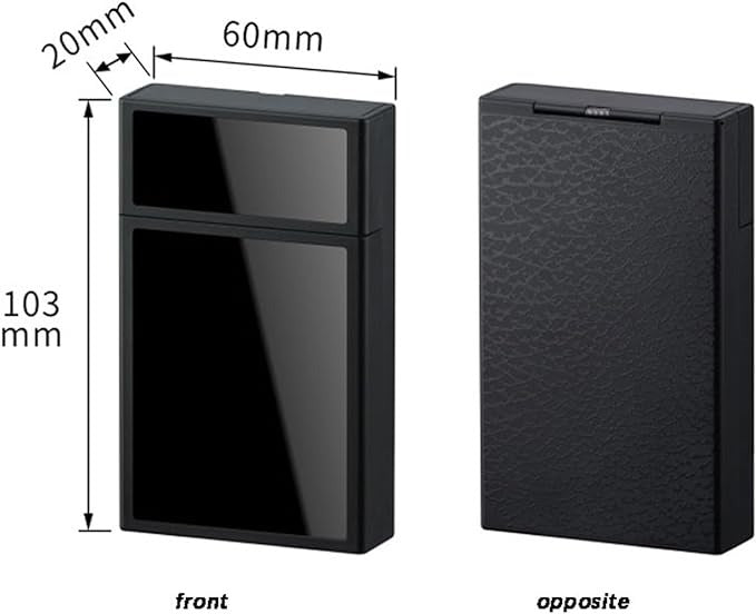 Cigarette Case with build-in Rechargeable Lighter