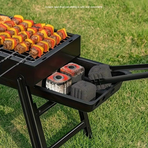 Foldable BBQ Grill Braai Stand - Alt View