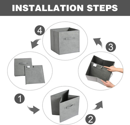 Foldable  Cube Storage Bin (Each)