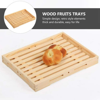 Wooden Baking Display Tray