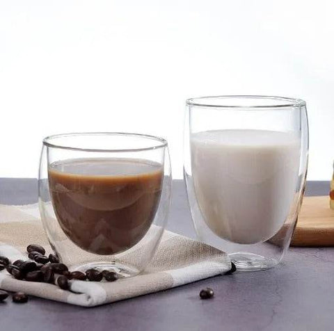 Double Walled Glass Cup (350ml) - Alt View