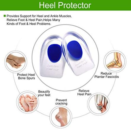 Silicone Healthy Heel Insole (2 pcs)