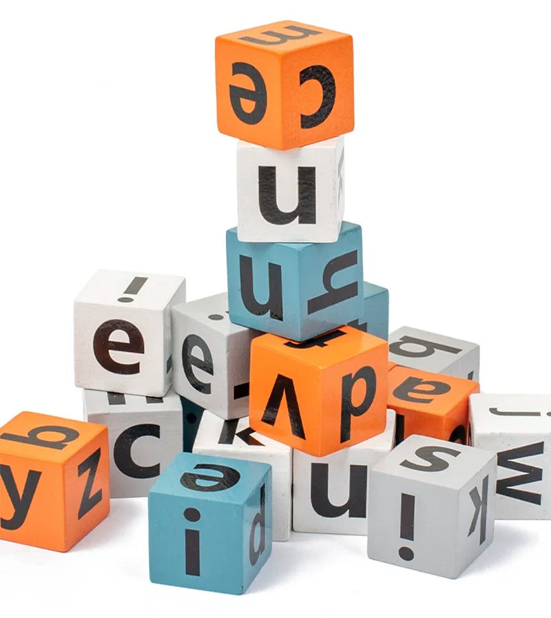 Wooden Letter Cognitive Challenge Word Game