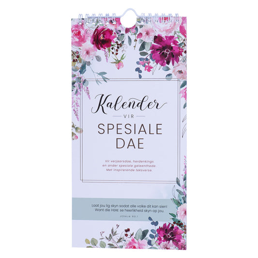 Blomme Special Days Calendar - Jesaja 60:1