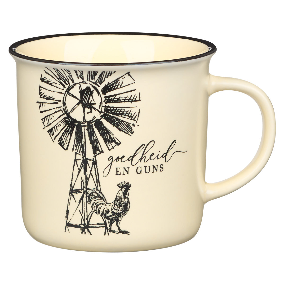 Goedheid En Guns Afrikaans Ceramic Mug - Psalms 23:6