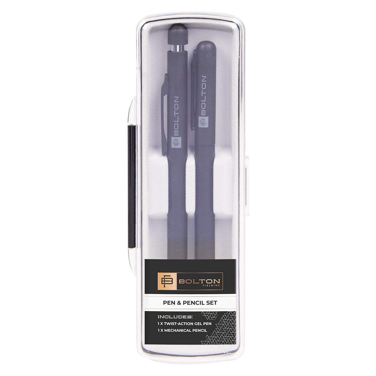 Bolton Black Pen & Pencil Set