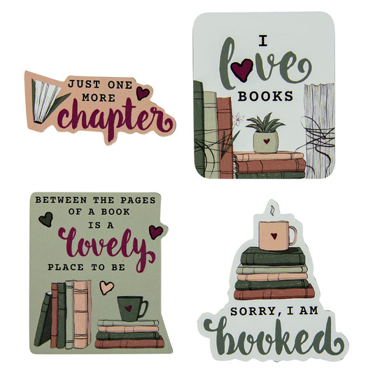 Readers Collection 4 Piece Magnet Set