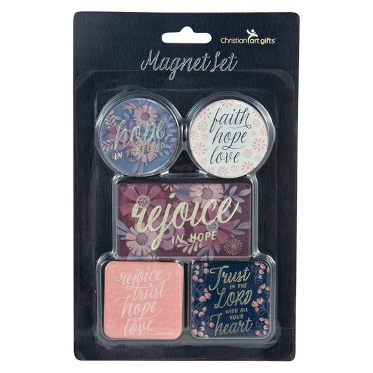 Rejoice In Hope Five Piece Magnetic Set