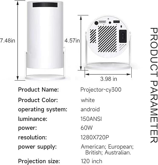 4K Mini Projector