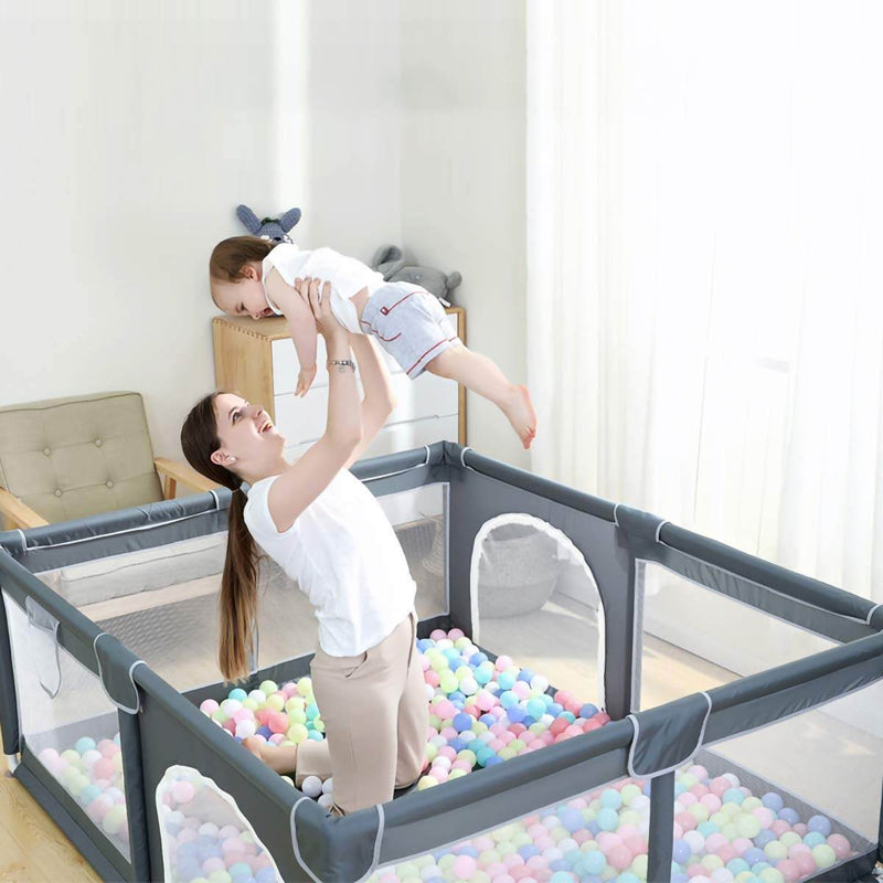 Baby Rail Double Door Playpen