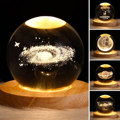 3D Soft Mood Pattern Ball Light