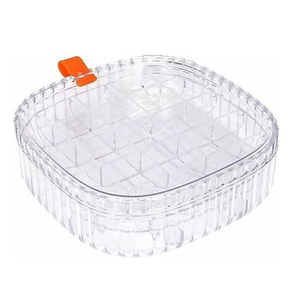 Transparent Jewellery Tray Organiser (2 Layers)