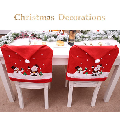 Christmas Chair Cover (12 Pcs)