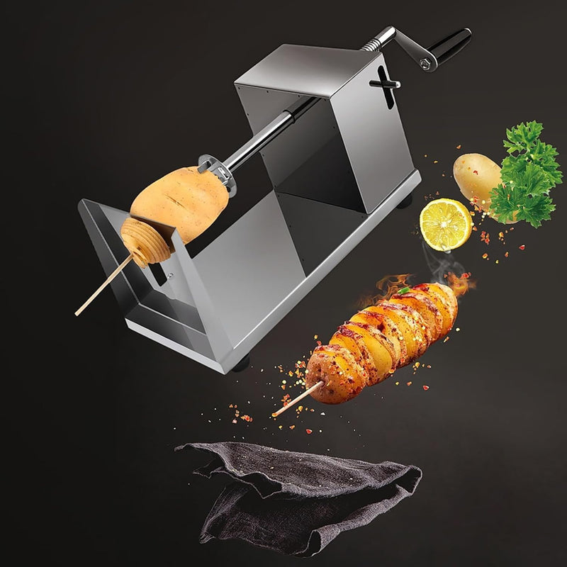 Manual Stainless Steel Spiral Potato Slicer