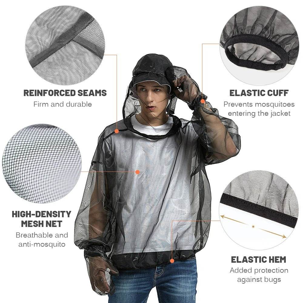 Outdoor Hooded Bug Jacket - DMC Wholesale