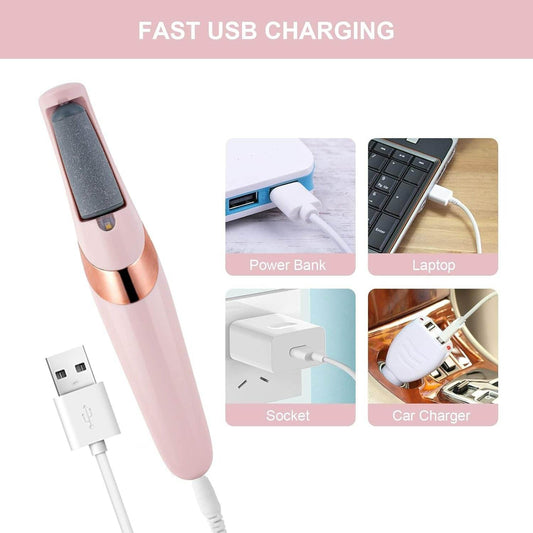 Electric Pedicure Foot File And Callus Remover - DMC Wholesale