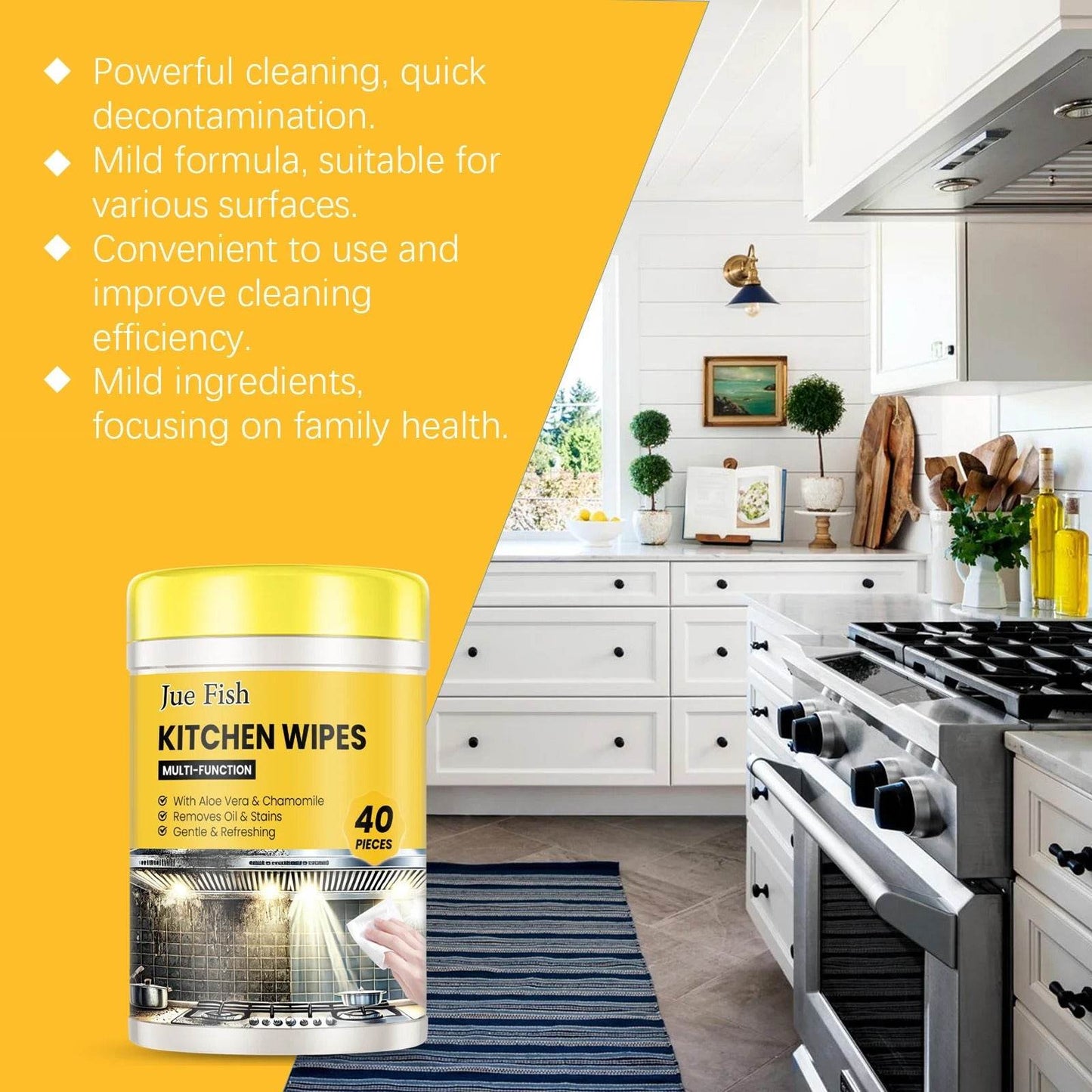 Kitchen Wipes (40 pcs) - DMC Wholesale