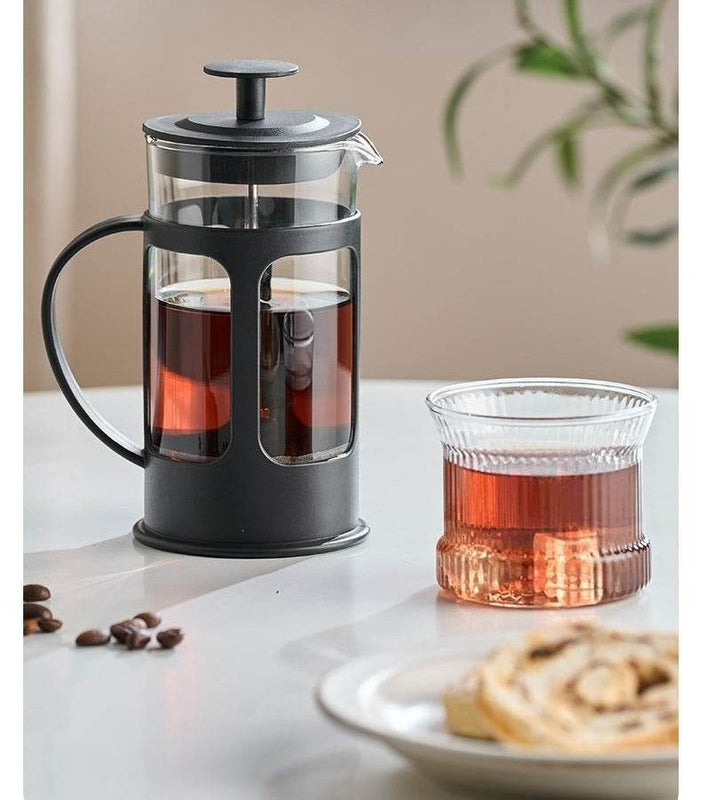 Coffee Bean French Press Pour Plunger (350ml)