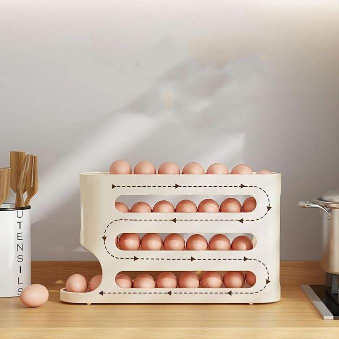 Slide Egg Storage Box (4 Tier)