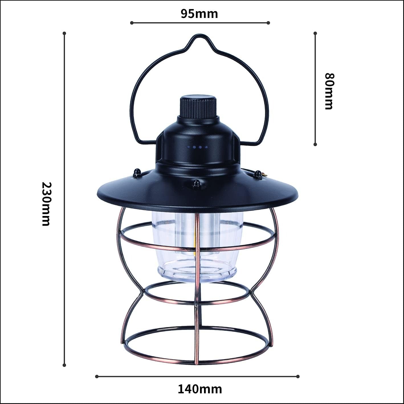 Old Style Camping Lamp