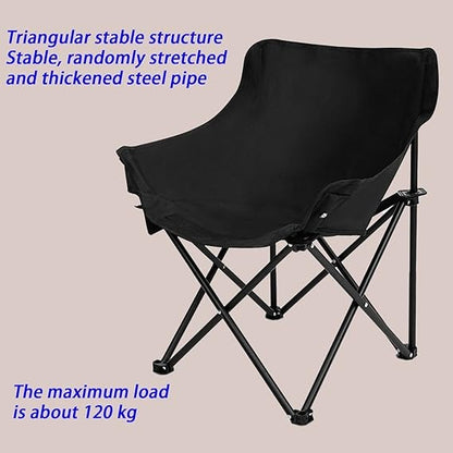 Portable Folding Chair (Black only)