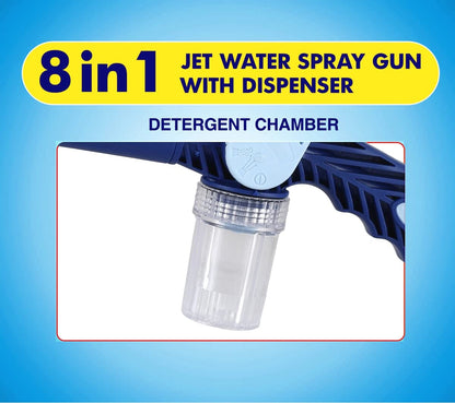 Multi-Function Water Spray Gun with Built-In Soap Dispenser