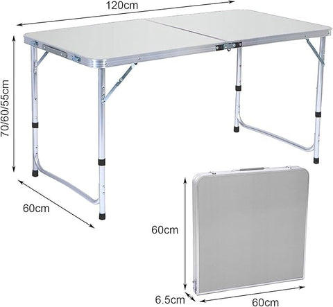 Durable Folding Camping Table - Alt View