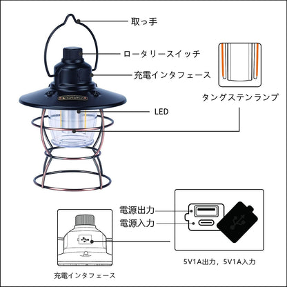 Old Style Camping Lamp