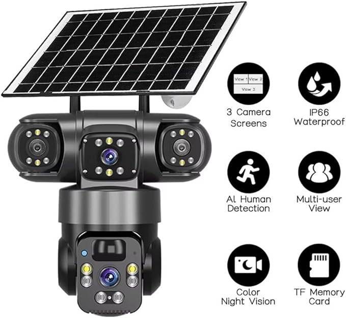 Solar Powered Security Camera (4G)