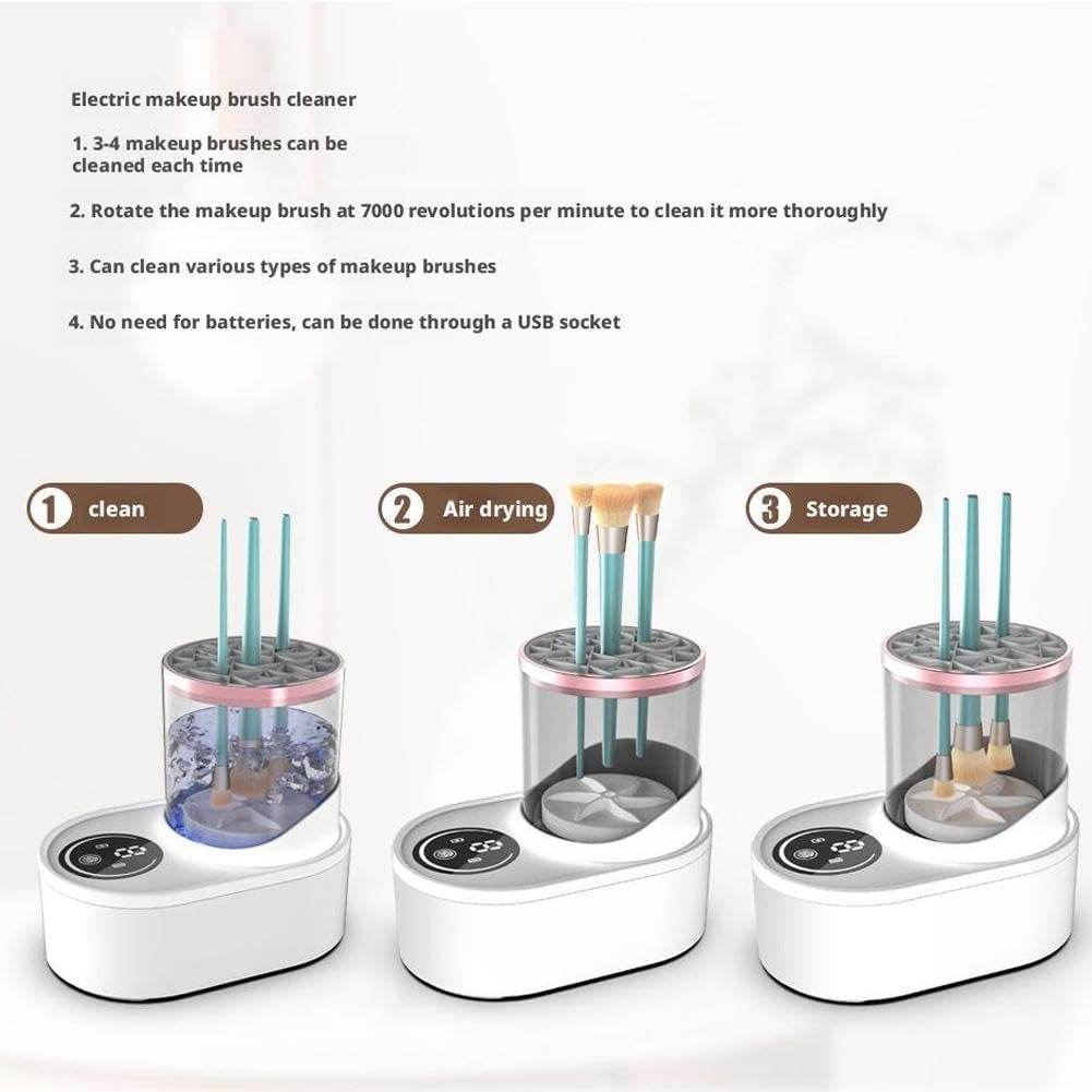 3in1 Electric Makeup Brush Cleaner - DMC Wholesale