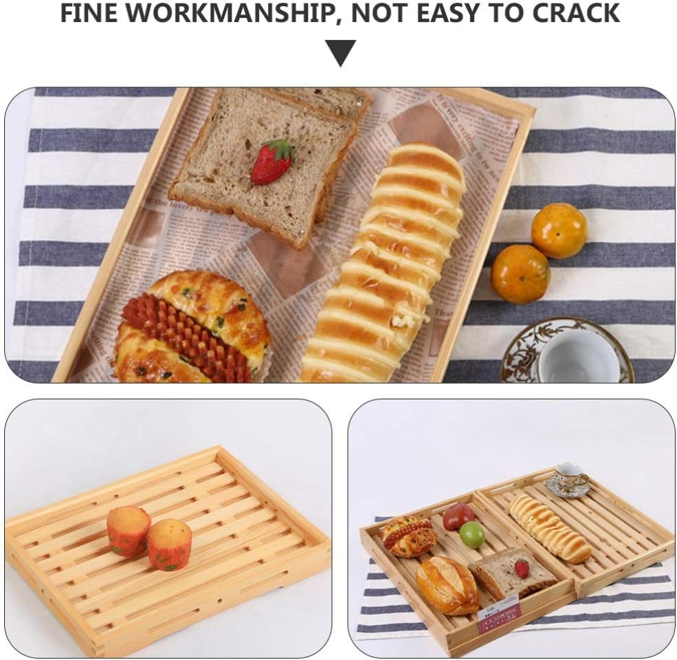 Wooden Baking Display Tray